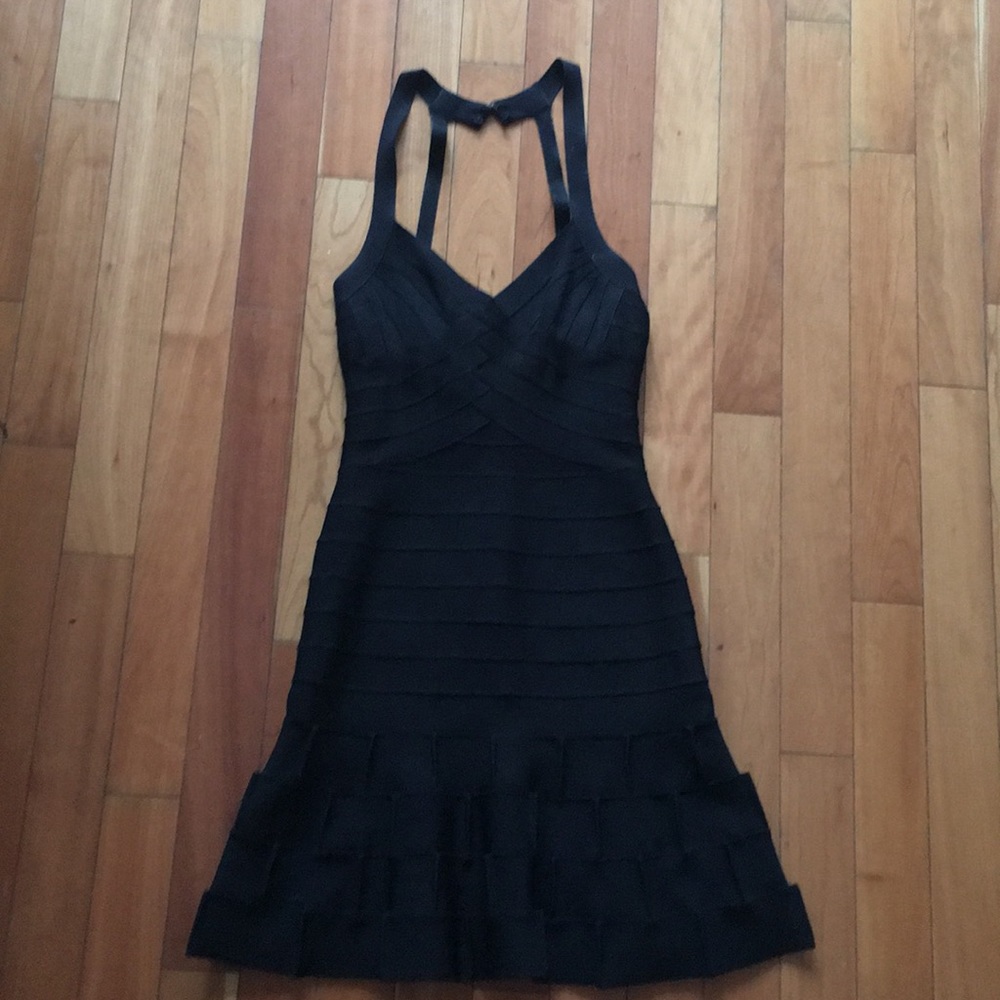 Herve Leger bandage dress